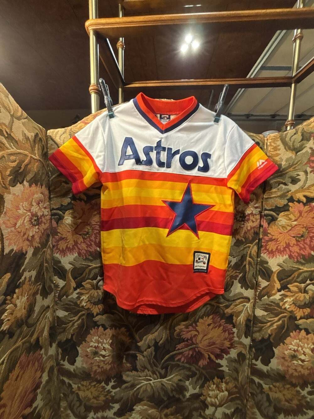 Majestic Houston Astros Cooperstown Collection Cool Base Jersey